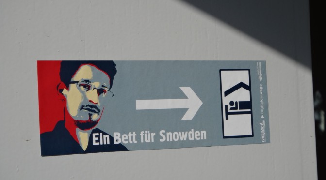 Ein Bett für Snowden